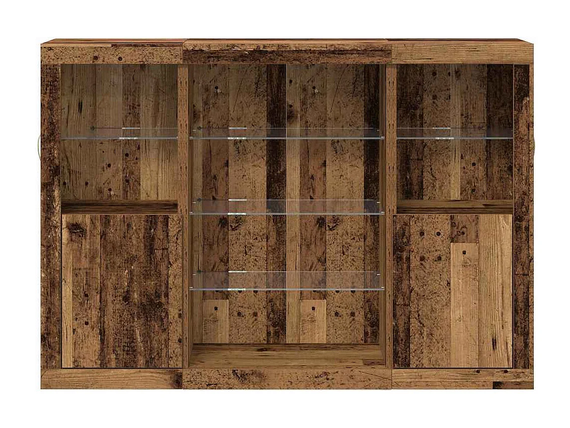 Buffet Bois ancien 142.5 x 37 x 100 cm Bois d'ingénierie