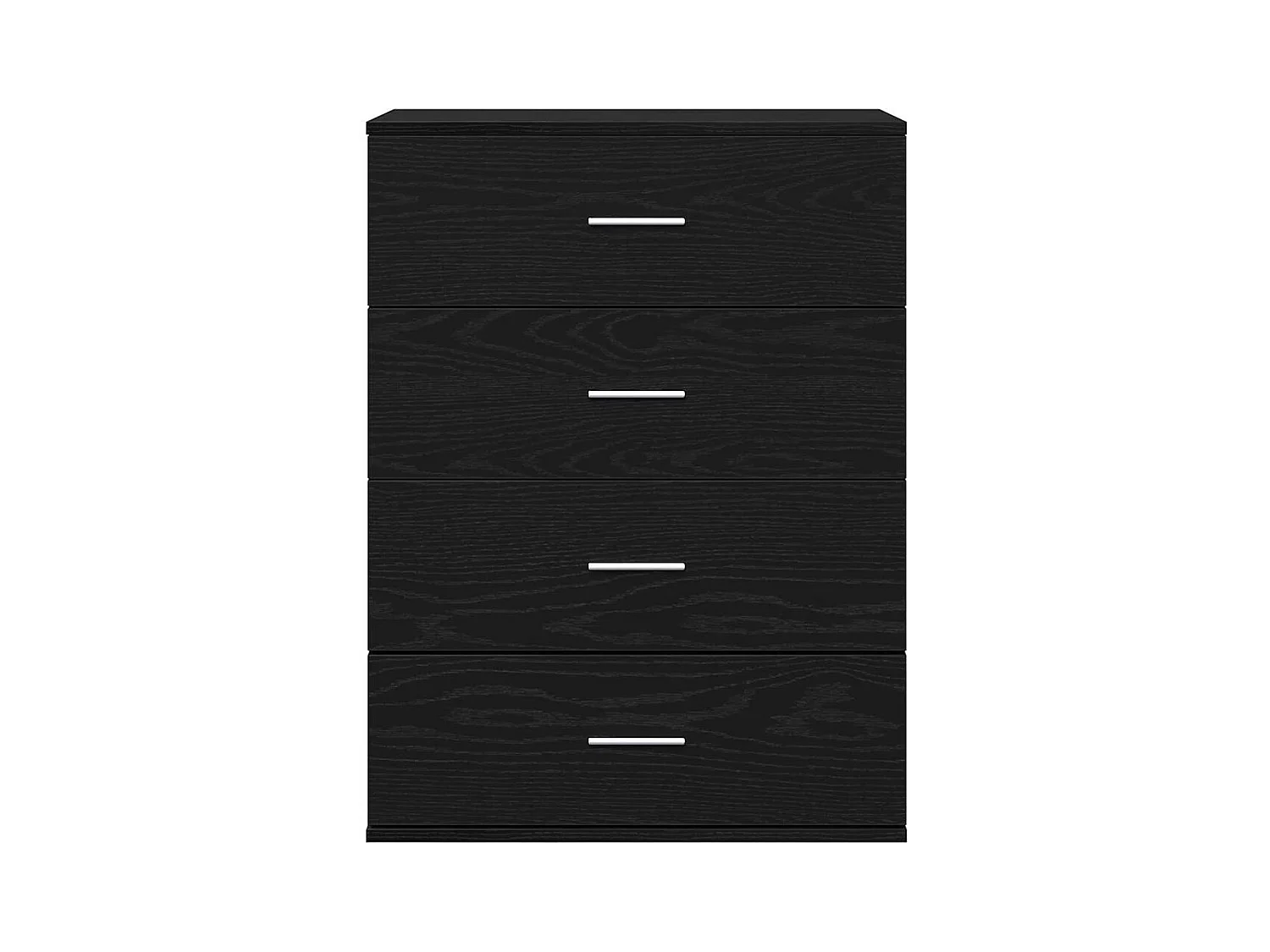 Buffet avec tiroir Chêne noir 60 x 39 x 80 cm Bois d'ingénierie