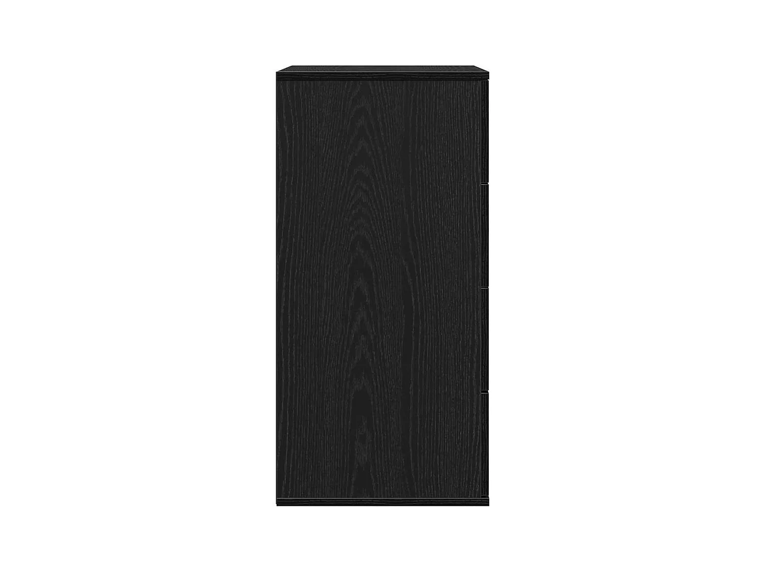 Buffet avec tiroir Chêne noir 60 x 39 x 80 cm Bois d'ingénierie