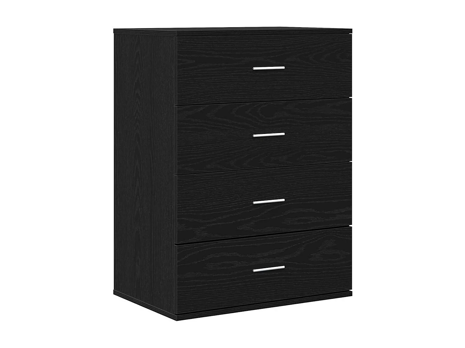 Buffet avec tiroir Chêne noir 60 x 39 x 80 cm Bois d'ingénierie