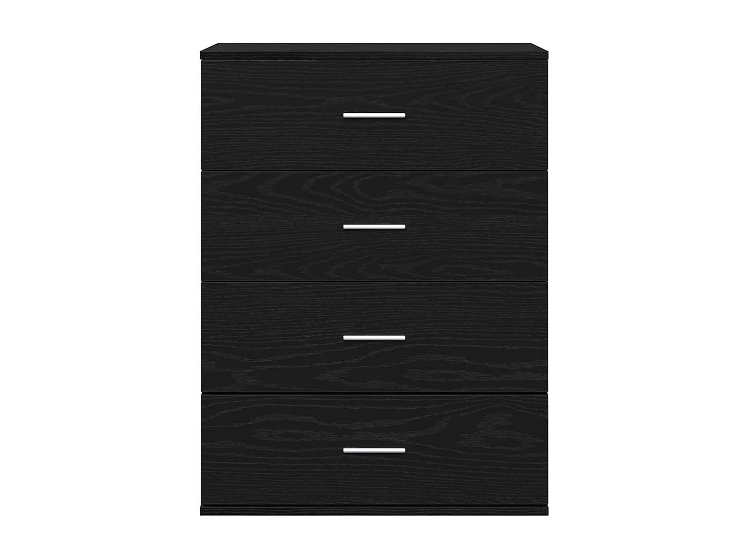 Buffet avec tiroir Chêne noir 60 x 39 x 80 cm Bois d'ingénierie