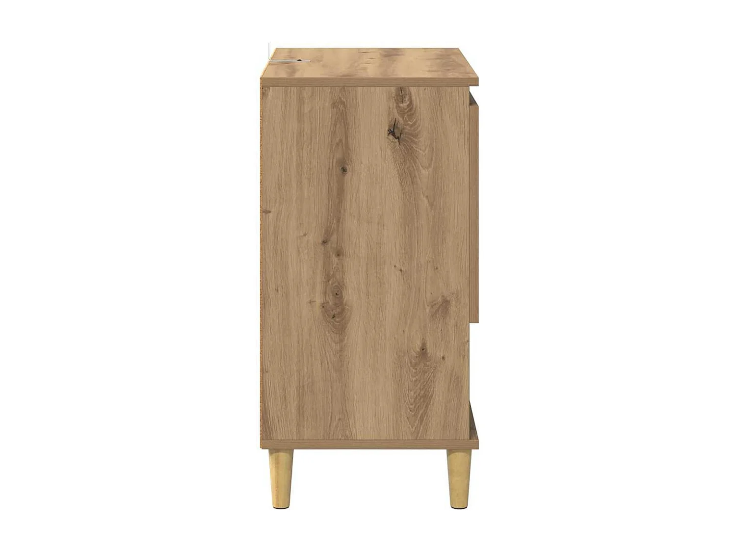 Buffet chêne artisanal 35 x 60 x 70 cm Bois d'ingénierie