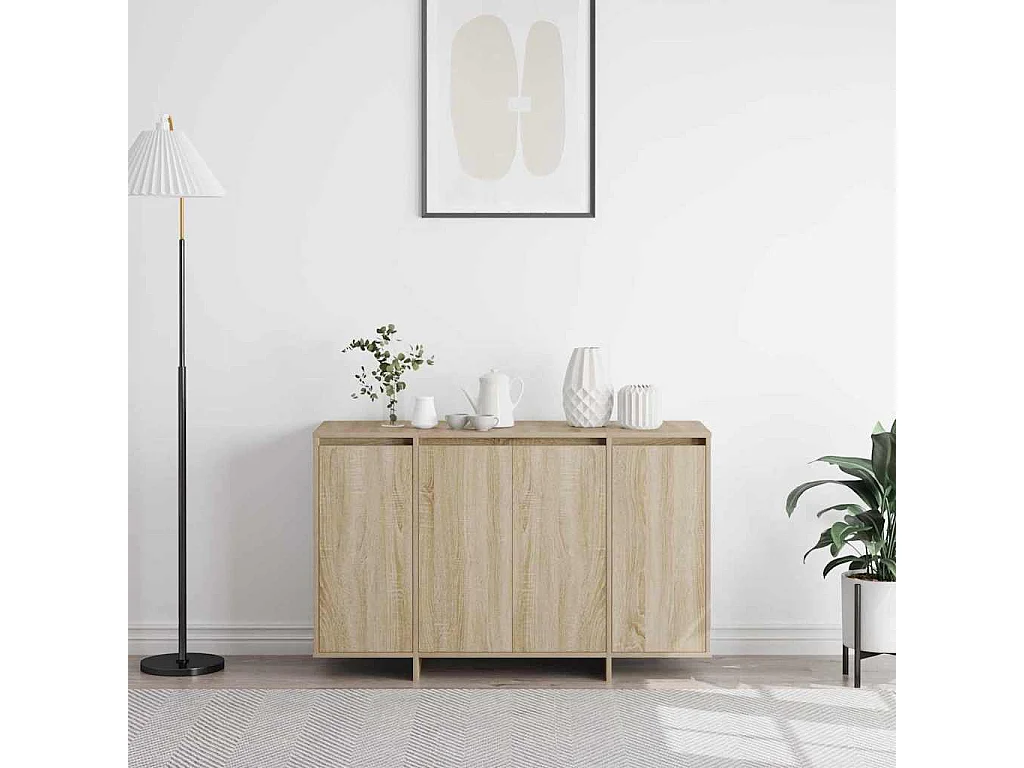 Buffet Chêne sonoma 120 x 41 x 75 cm Bois d'ingénierie