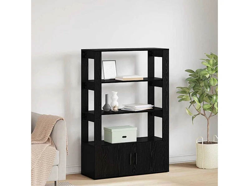 Buffet Carvalho preto 30 x 80 x 119,5 cm Madeira processada