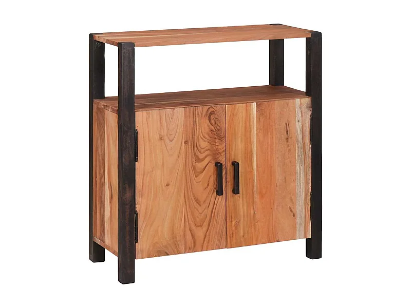 Buffet Marron 70 x 30 x 75 cm Bois d'acacia massif