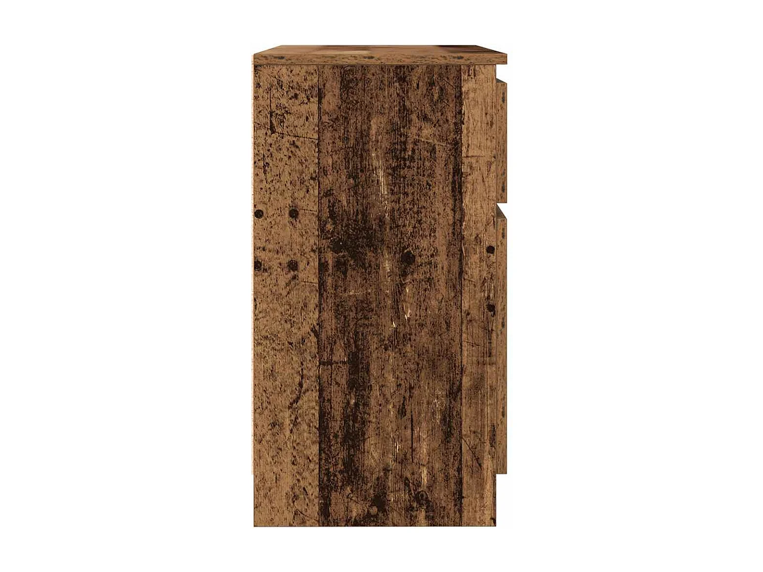 Dressoir met lade 71x35x65 cm spaanplaat oud hout