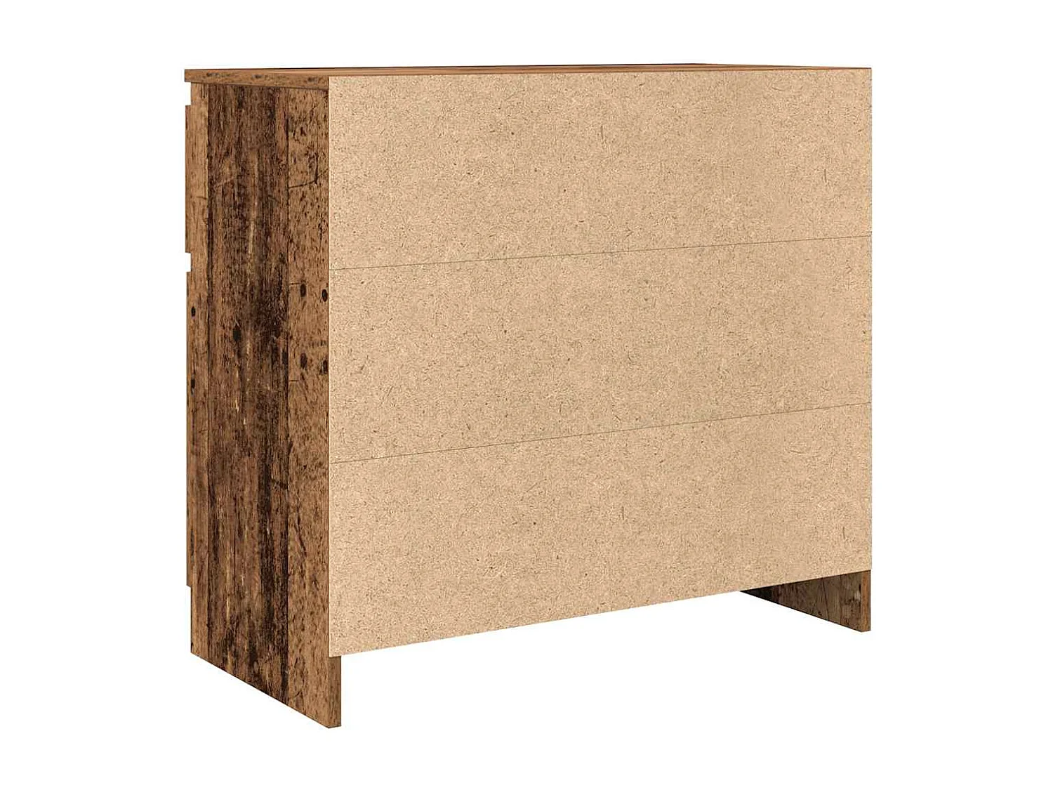 Dressoir met lade 71x35x65 cm spaanplaat oud hout