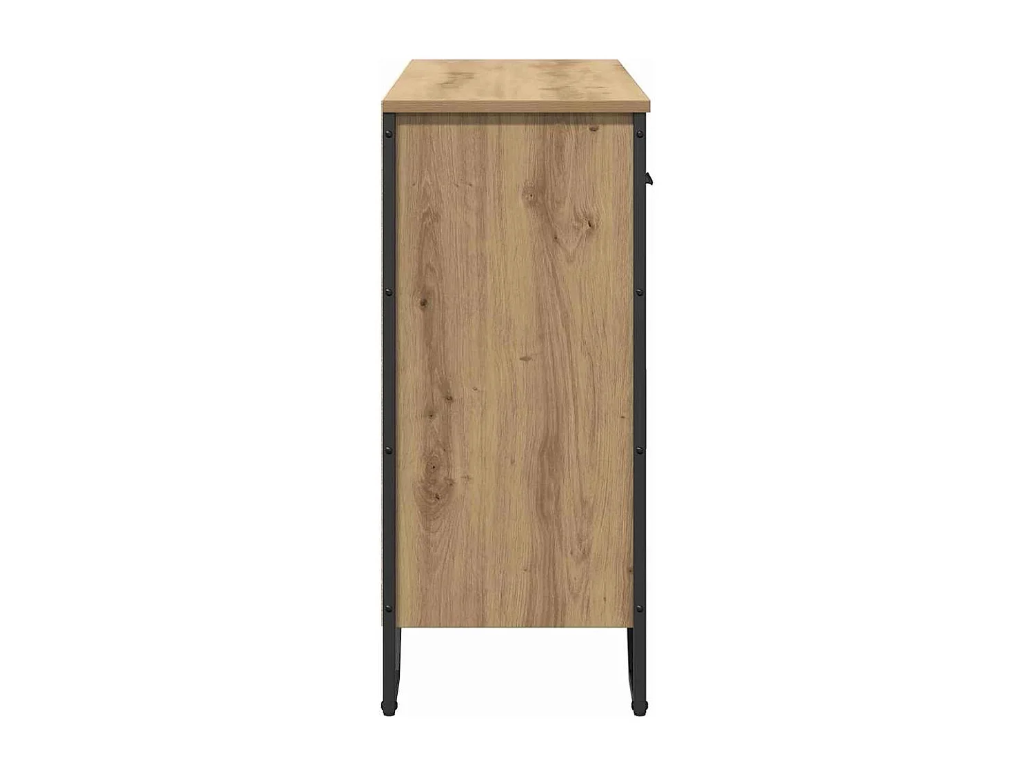 Dressoir artisanaal eikenkleurig 97 x 32,5 x 74,5 cm