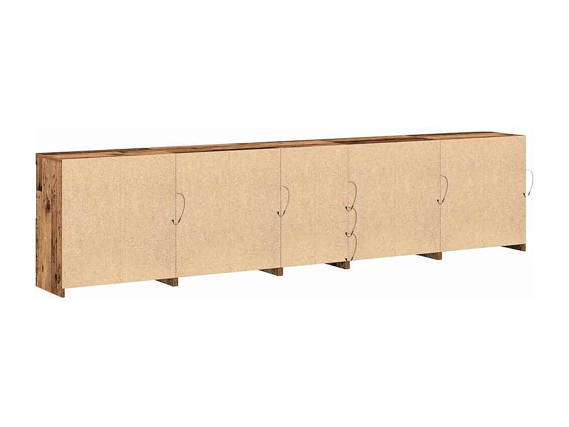 Buffet Bois ancien 283 x 37 x 67 cm Bois d'ingénierie