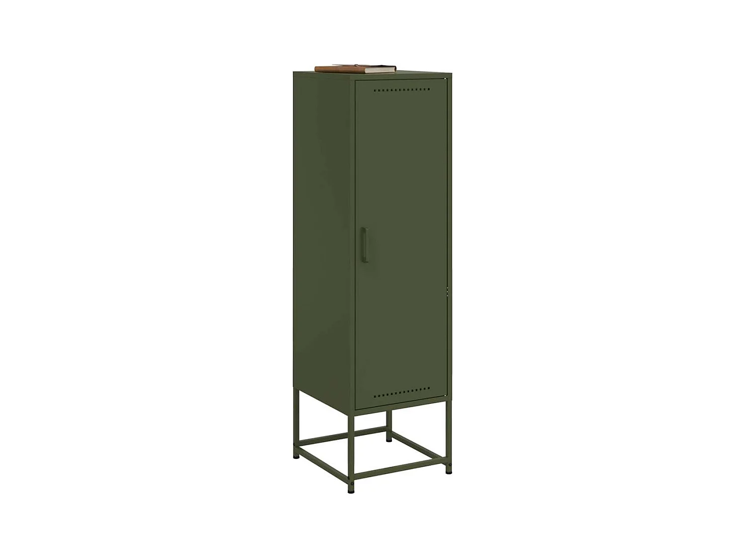 Buffet vert olive 36x39x123 cm acier