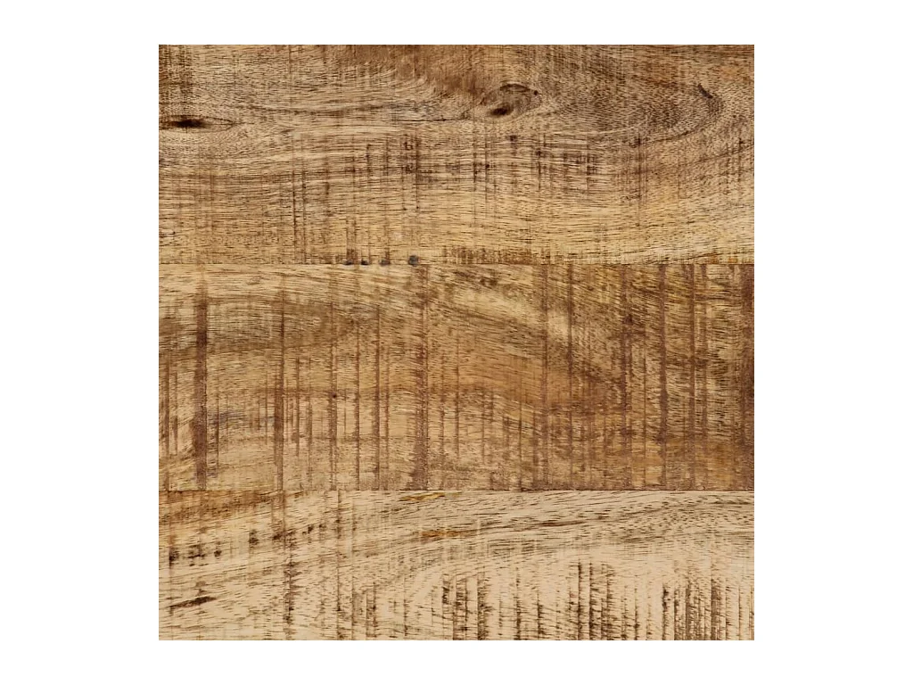 Buffet 70x35x70 cm bois de manguier brut massif