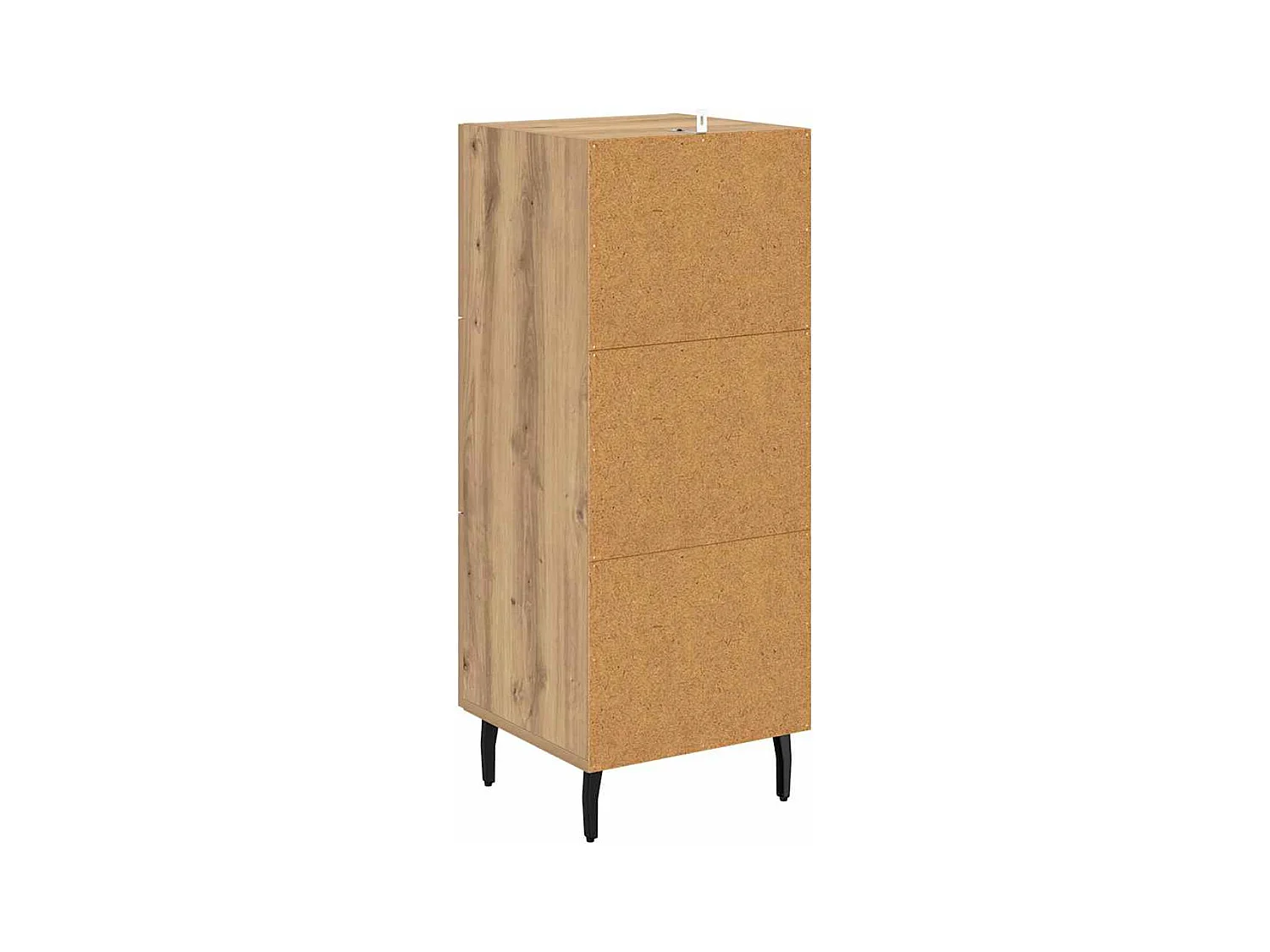 Buffet chêne artisanal 34 x 34,5 x 90 cm Bois d'ingénierie