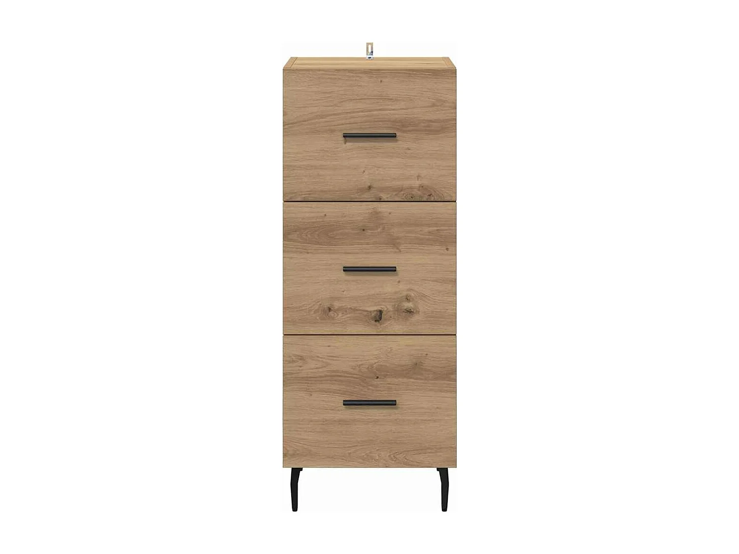Buffet chêne artisanal 34 x 34,5 x 90 cm Bois d'ingénierie