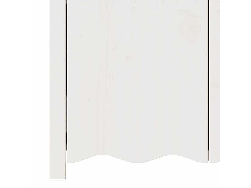 Buffet Drammen Blanc 114 x 43 x 75.5 cm Bois de pin massif