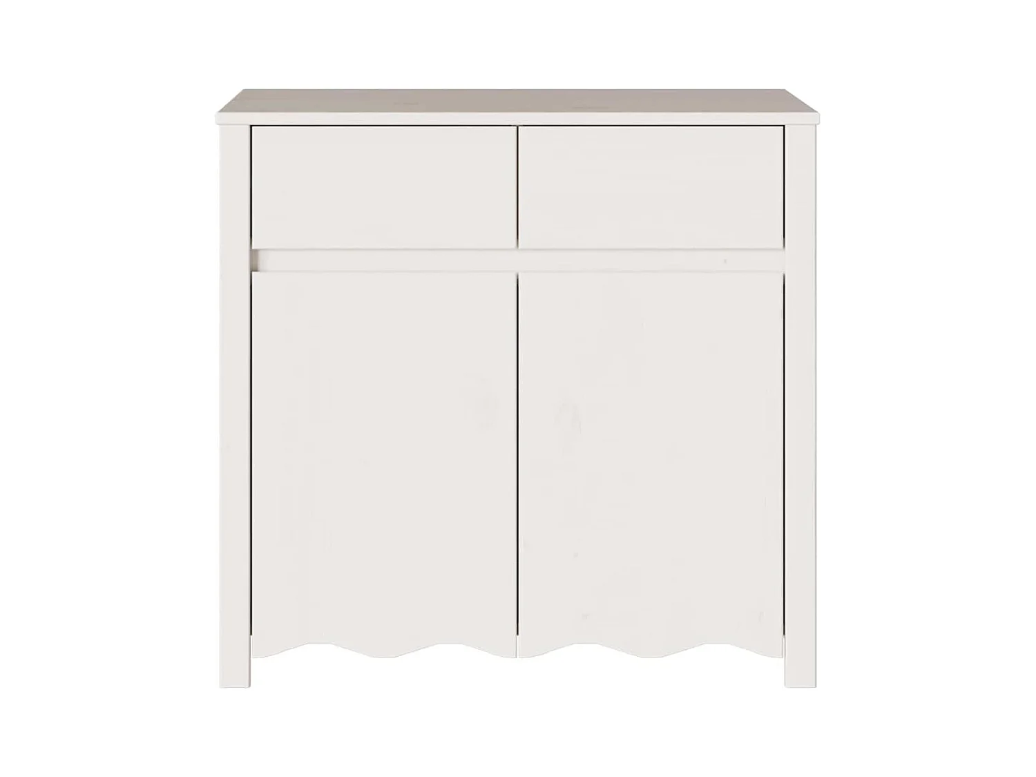 Buffet Drammen Blanc 79 x 43 x 75,5 cm Bois de pin massif