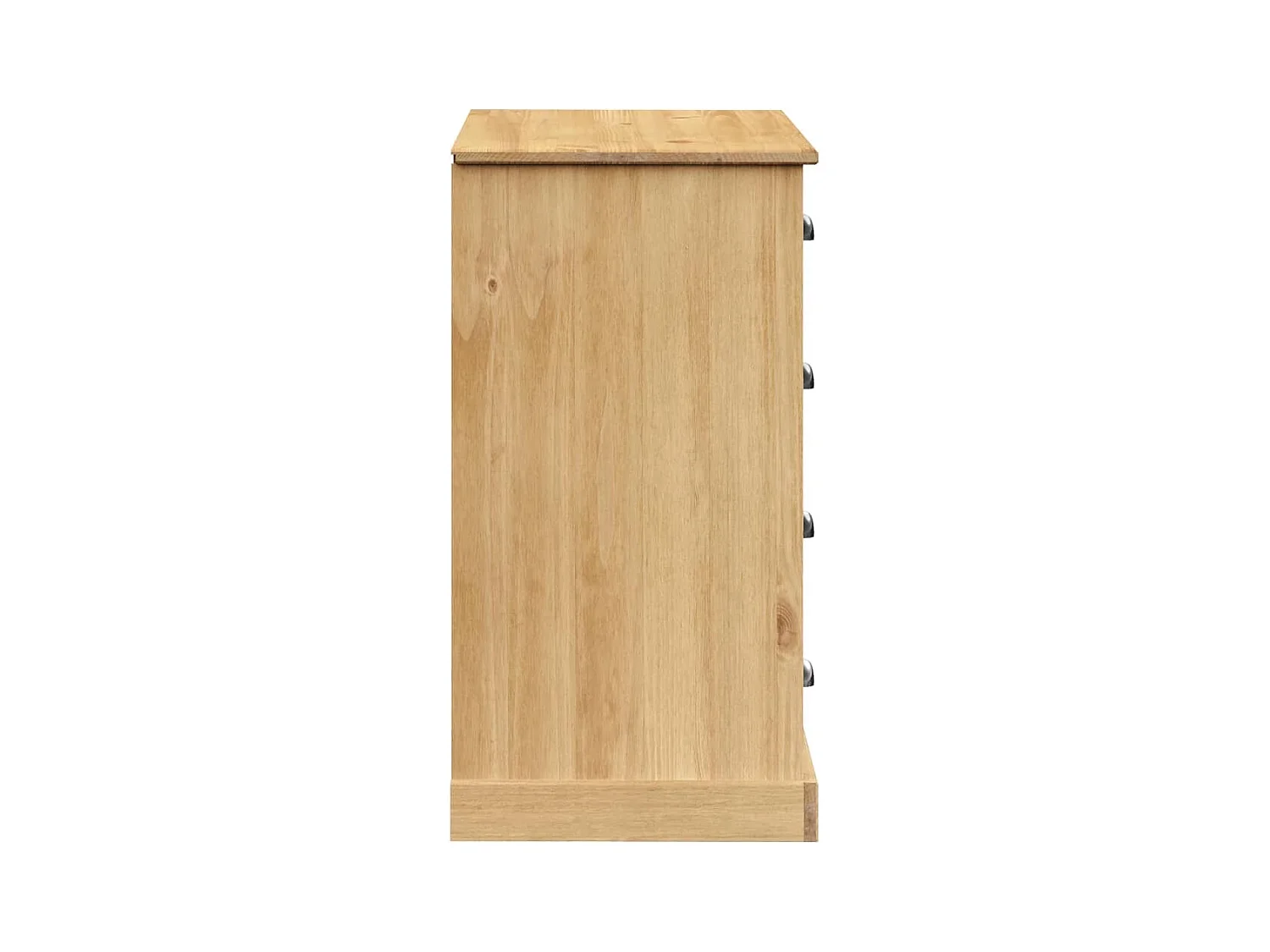 Buffet avec tiroirs VIGO 113x40x75 cm bois massif de pin