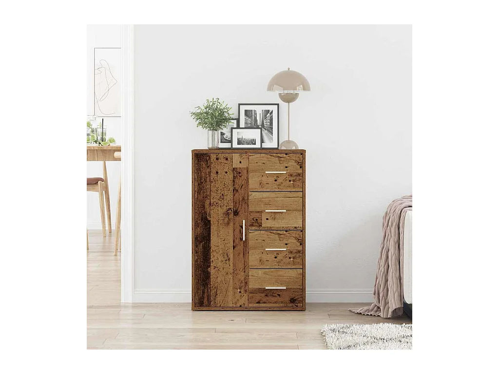 Vitrina Madera vieja 60 x 31 x 84 cm Madera contrachapada