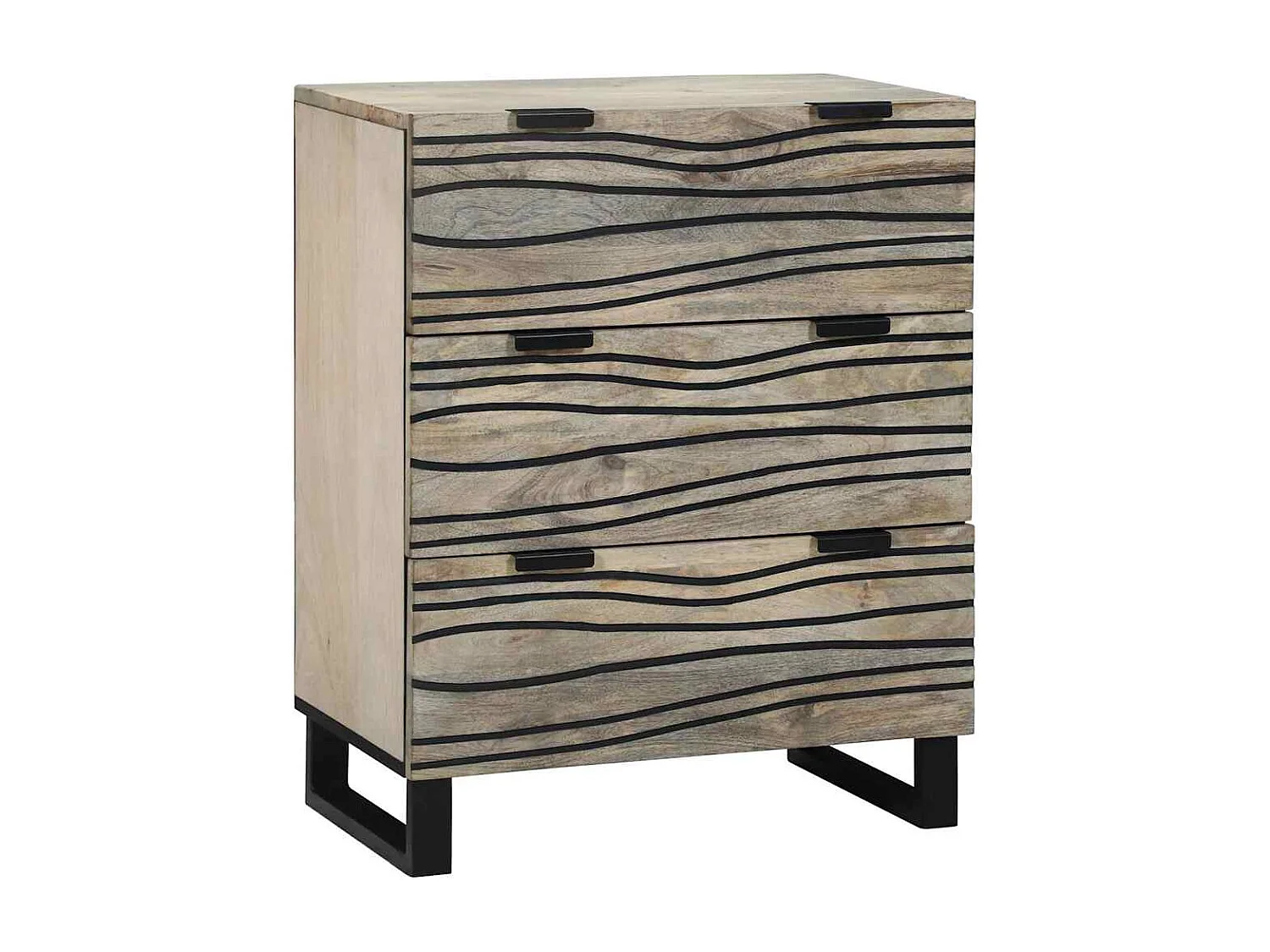 Tableros Lateral con cajón 2 piezas 60 x 33.5 x 75 cm