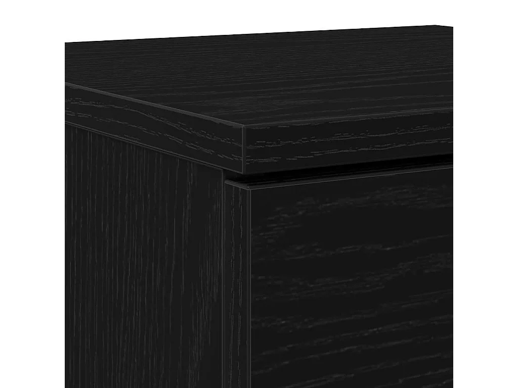 Buffet Chêne Noir Chêne noir 30 x 30 x 70 cm Bois d'ingénierie