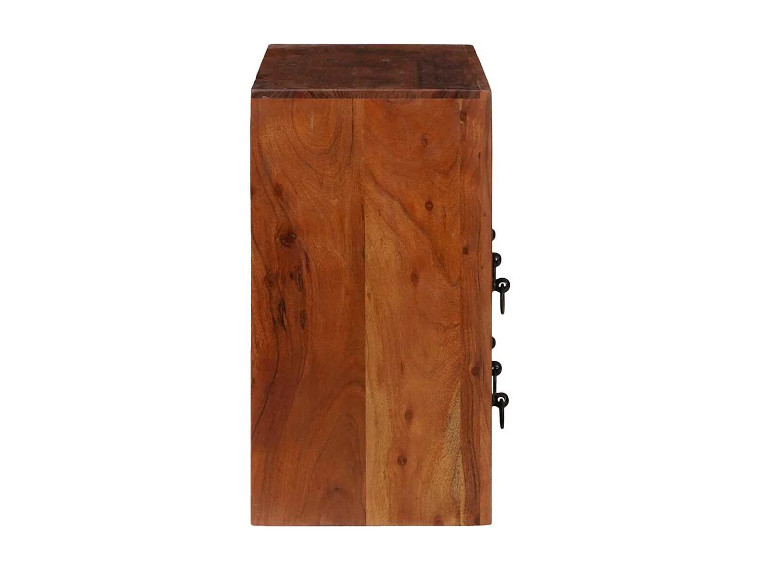 Buffet avec tiroir Marron 80 x 30 x 55 cm Bois d'acacia massif