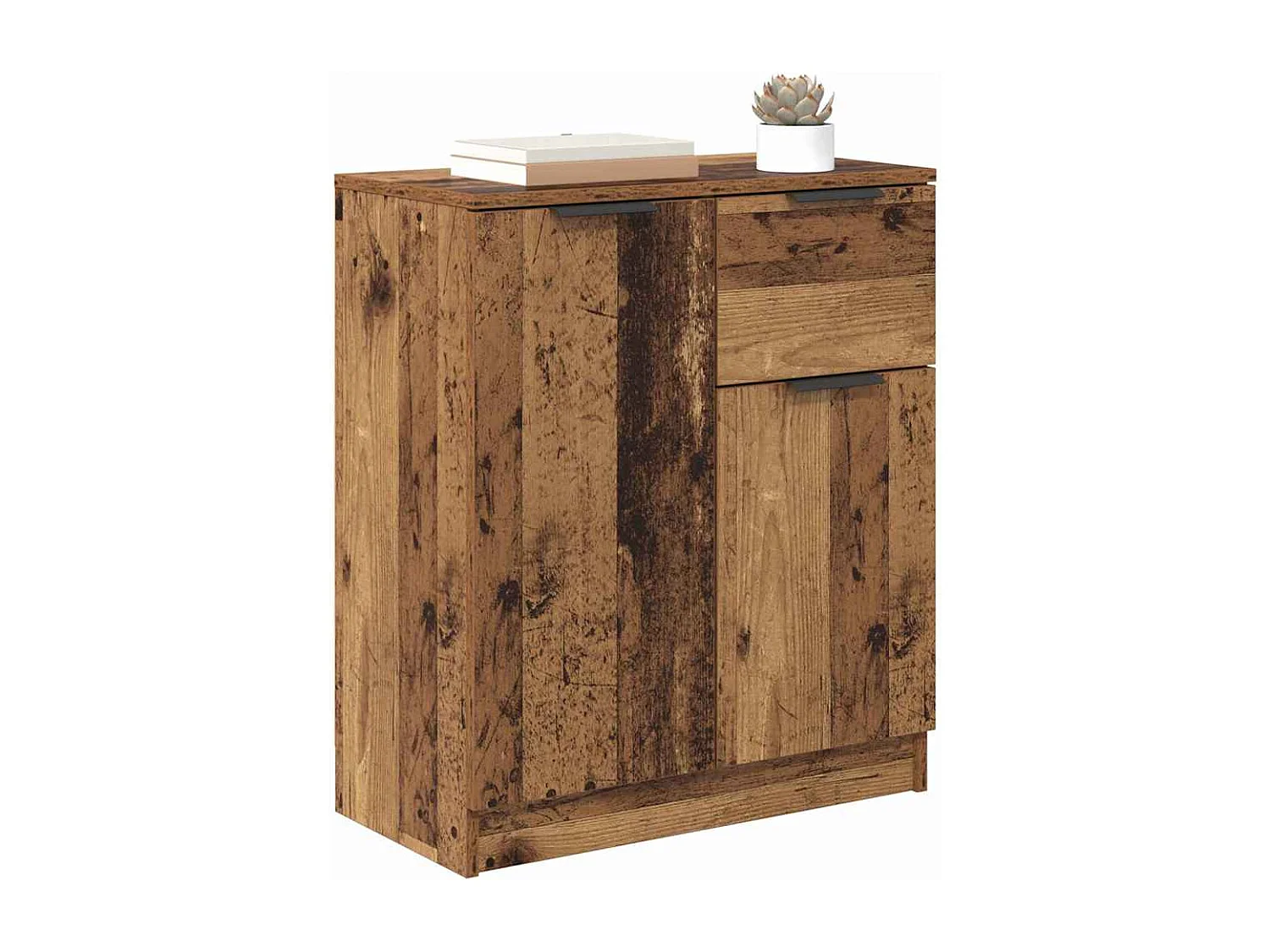 Buffet Bois ancien 60 x 30 x 70 cm Bois d'ingénierie