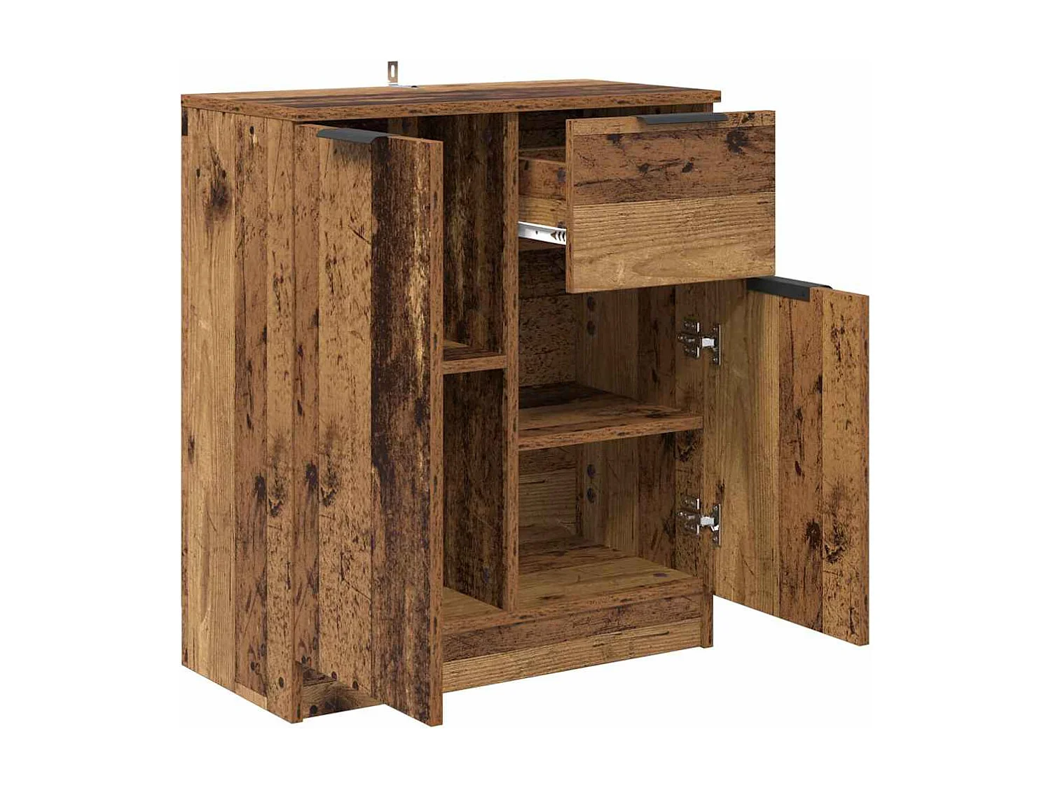 Buffet Bois ancien 60 x 30 x 70 cm Bois d'ingénierie