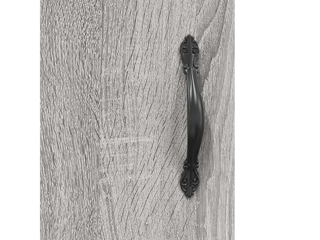 Buffet haut Sonoma gris 69,5x34x180 cm Bois d'ingénierie