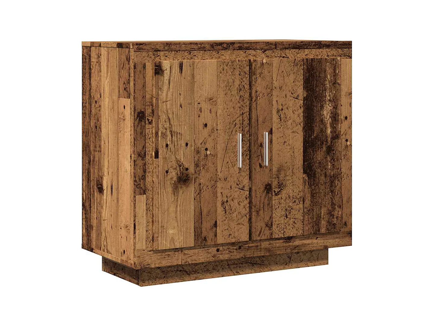 Buffet vieux bois 80x40x75 cm bois d'ingénierie