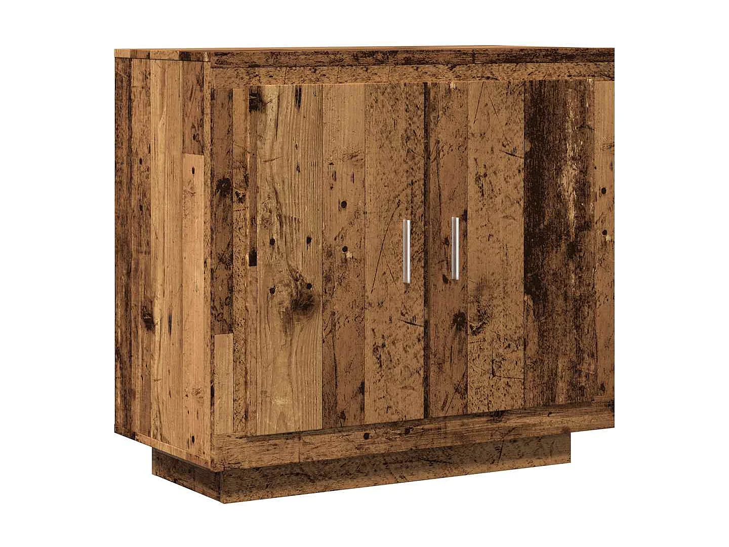 Buffet vieux bois 80x40x75 cm bois d'ingénierie