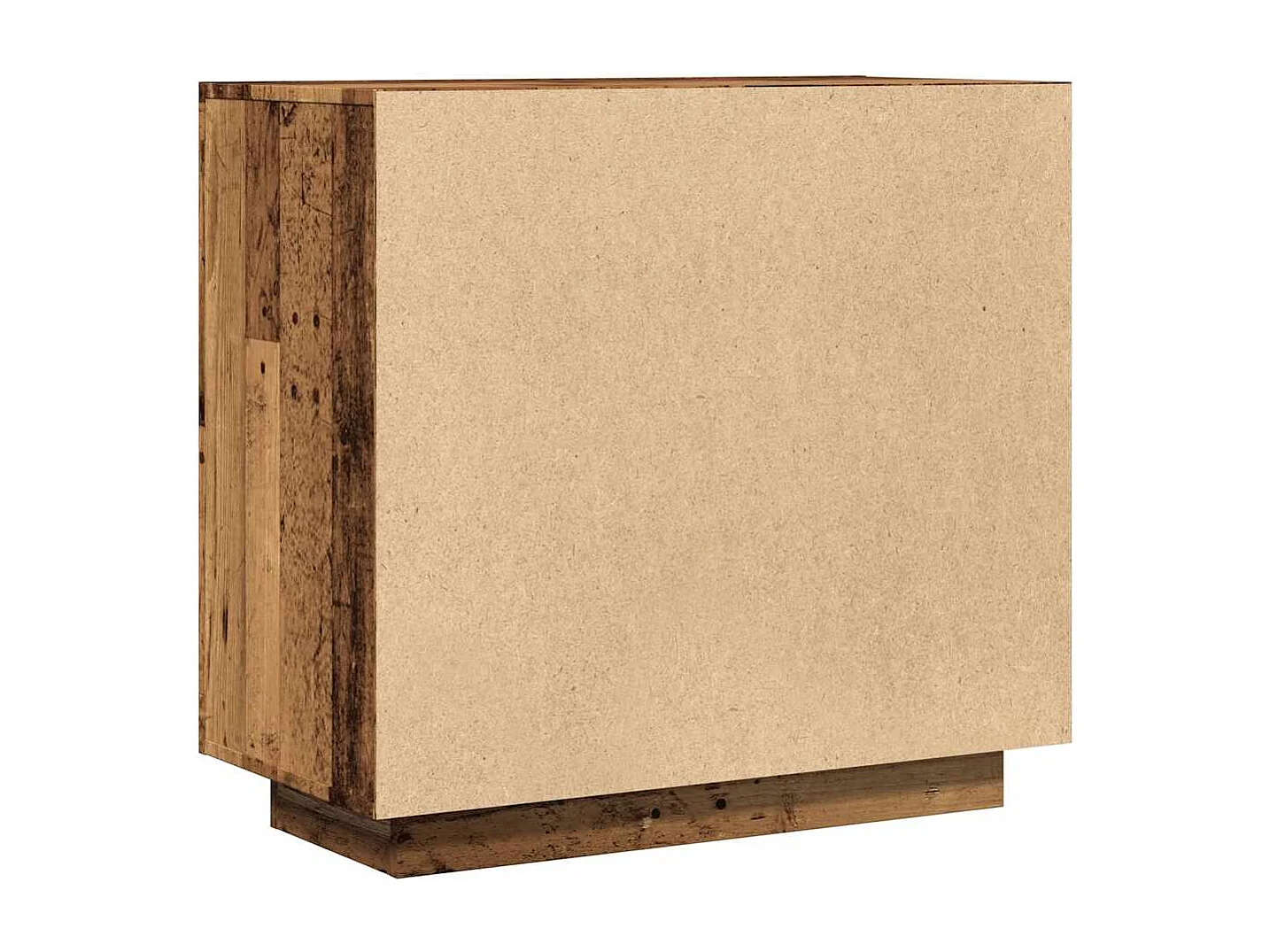 Buffet vieux bois 80x40x75 cm bois d'ingénierie