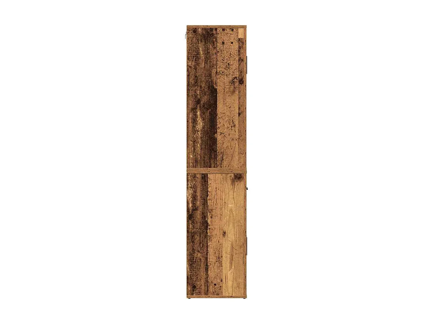 Hoge Kast met lade Oud hout 80 x 33 x 150 cm Bewerkt hout