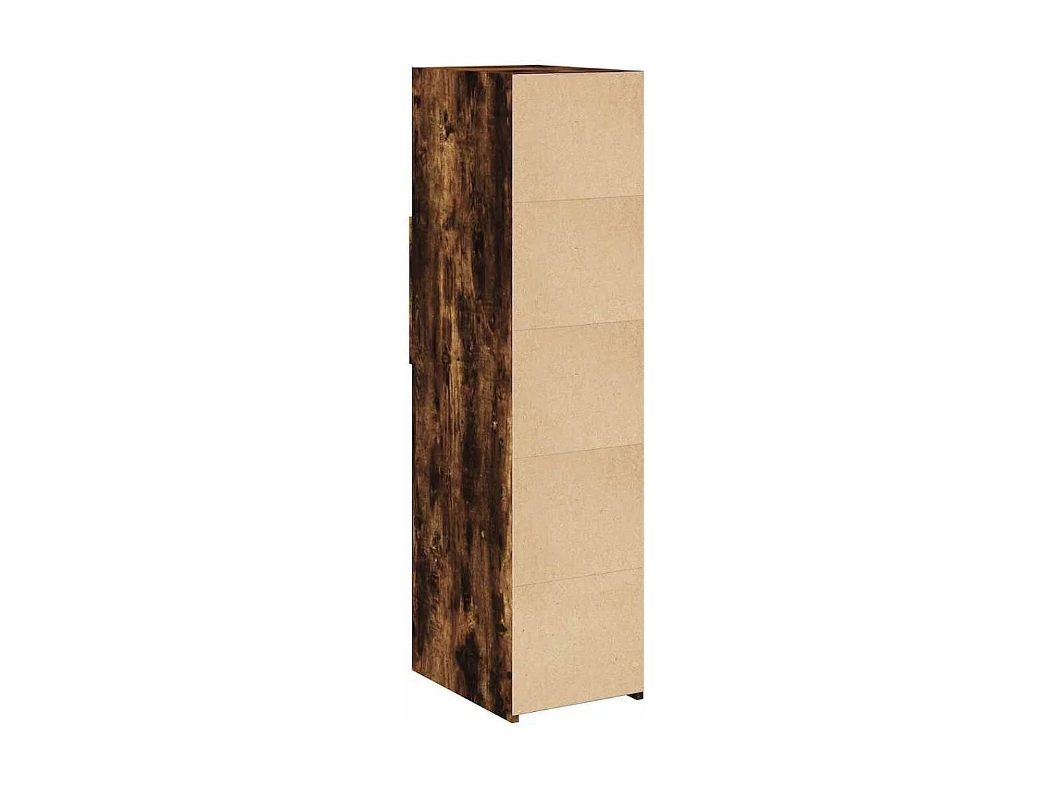 Buffet haut chêne fumé 30x42,5x124 cm bois d'ingénierie