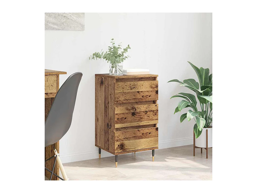 Buffet Bois ancien 35 x 40 x 70 cm Bois d'ingénierie