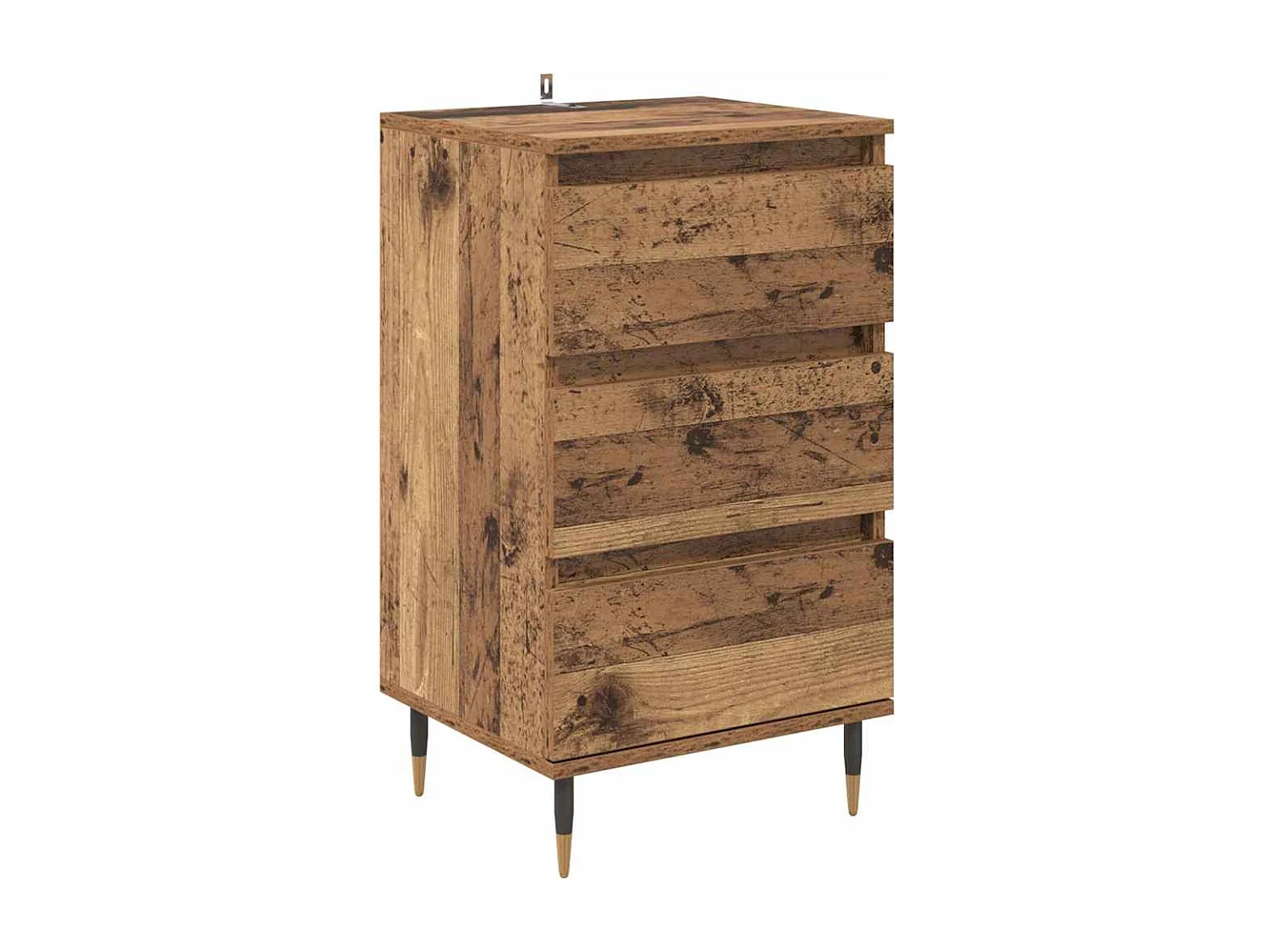 Buffet Bois ancien 35 x 40 x 70 cm Bois d'ingénierie