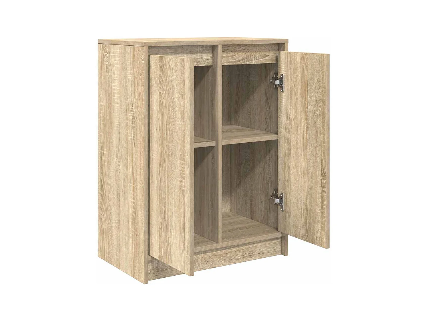 Buffet chêne sonoma 57x34x76 cm bois d'ingénierie