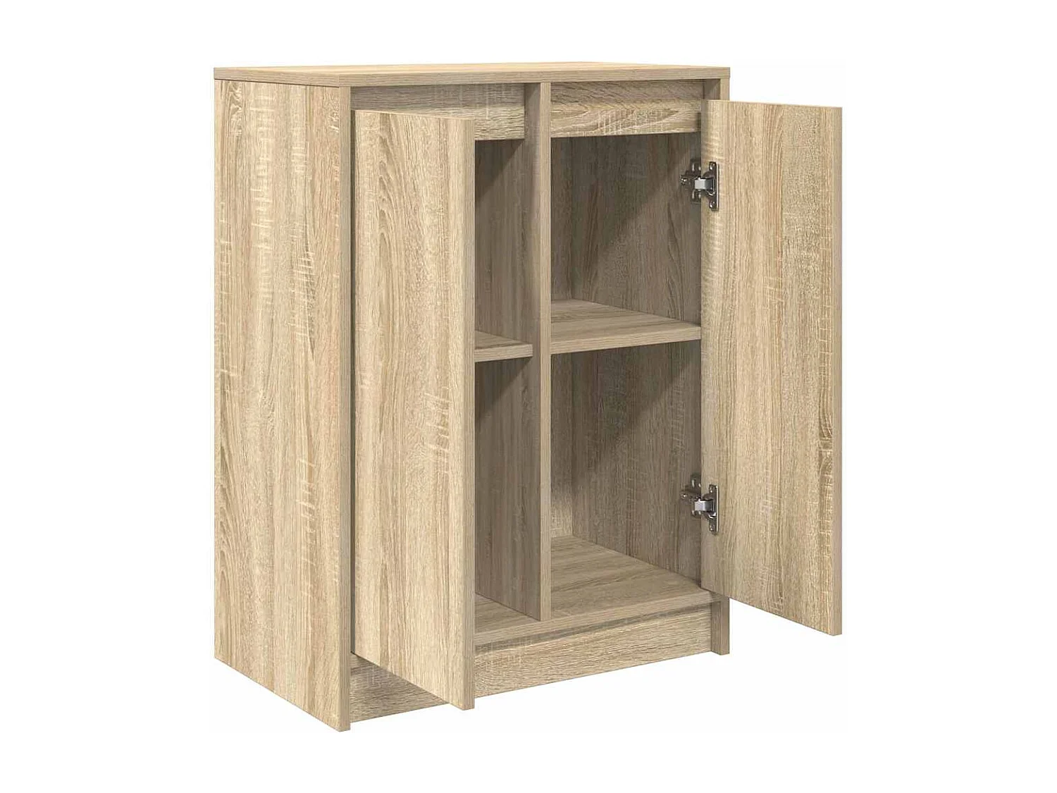 Buffet chêne sonoma 57x34x76 cm bois d'ingénierie