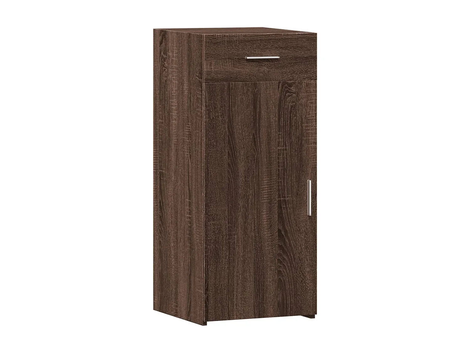 Buffet chêne marron 40x42,5x93 cm bois d'ingénierie