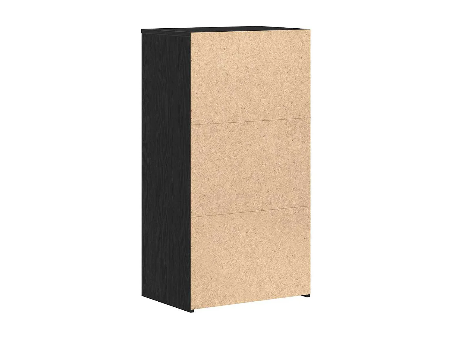 Buffet avec 6 tiroirs Chêne noir 50x34x96 cm Bois d'ingénierie