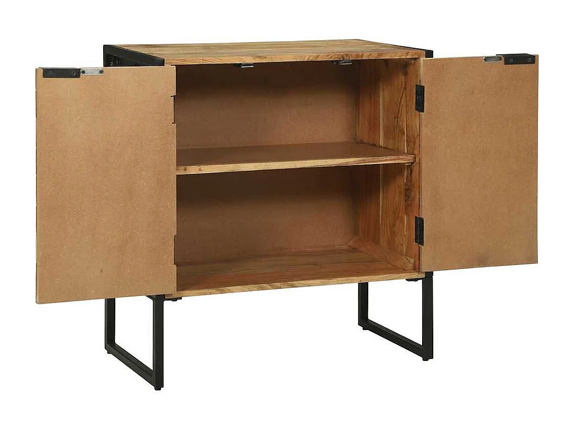 Buffet Marron 70 x 35 x 75 cm Bois d'acacia massif