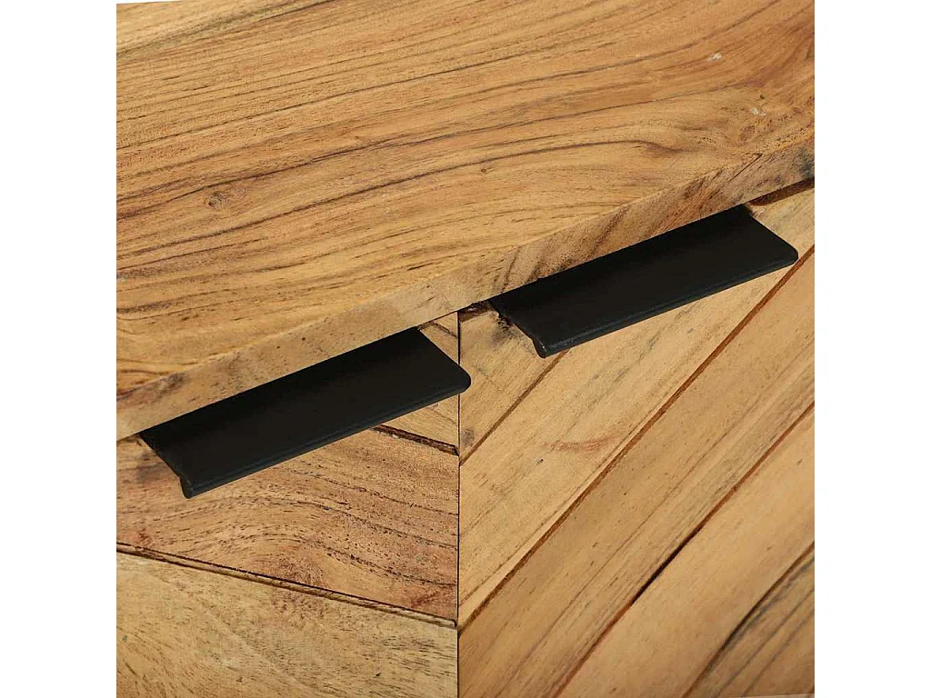 Buffet Marron 70 x 35 x 75 cm Bois d'acacia massif