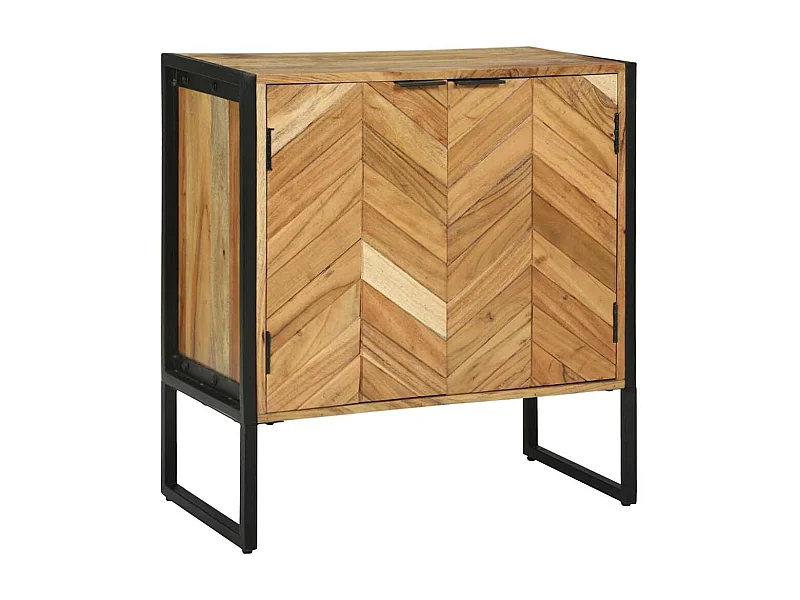 Buffet Marron 70 x 35 x 75 cm Bois d'acacia massif