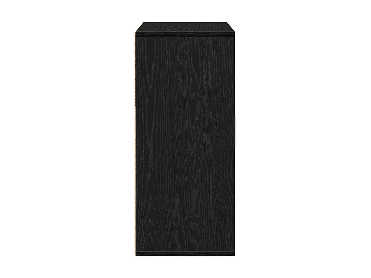 Buffet avec tiroir Chêne noir 60 x 31 x 70 cm Bois d'ingénierie