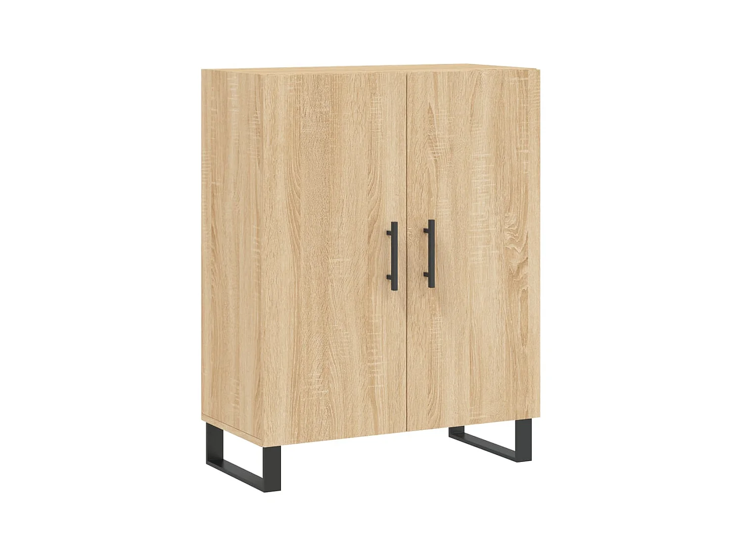 Buffet haut Chêne sonoma 69,5x34x180 cm Bois d'ingénierie