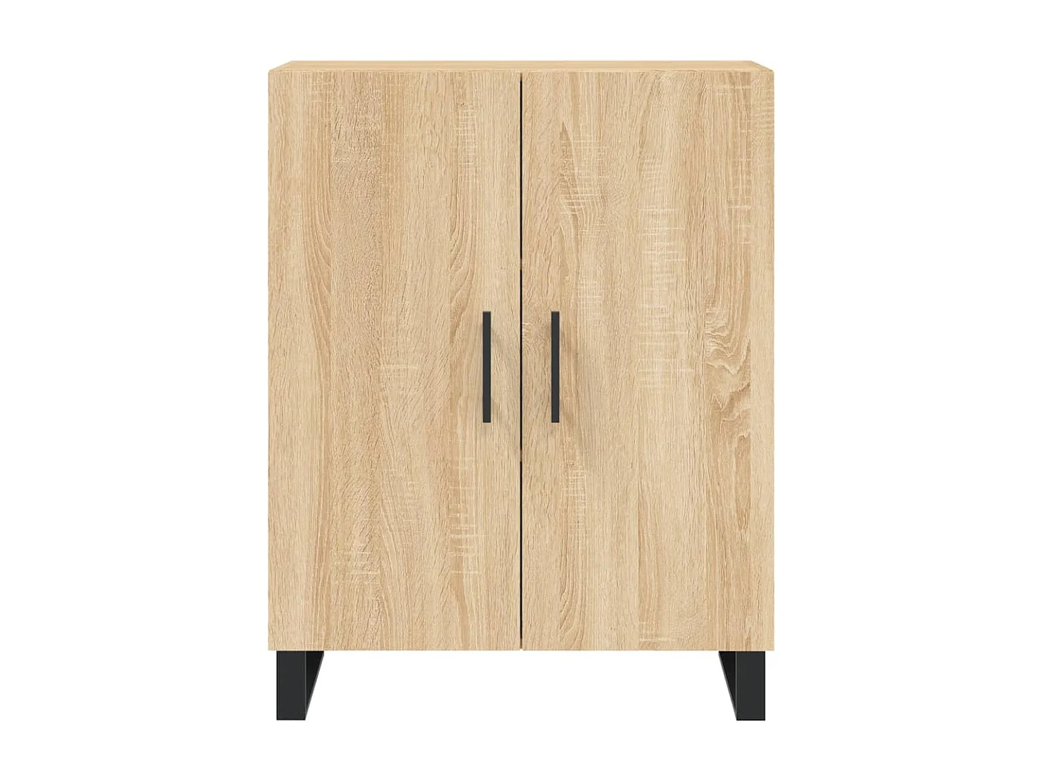 Hoge kast 69,5x34x180 cm bewerkt hout sonoma eikenkleurig