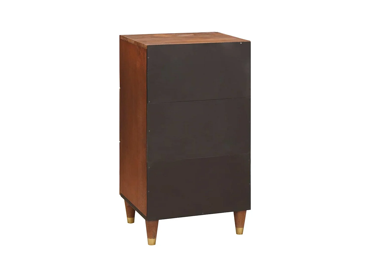 Buffet Marron 40 x 33.5 x 75 cm Rotin et bois de mango massif