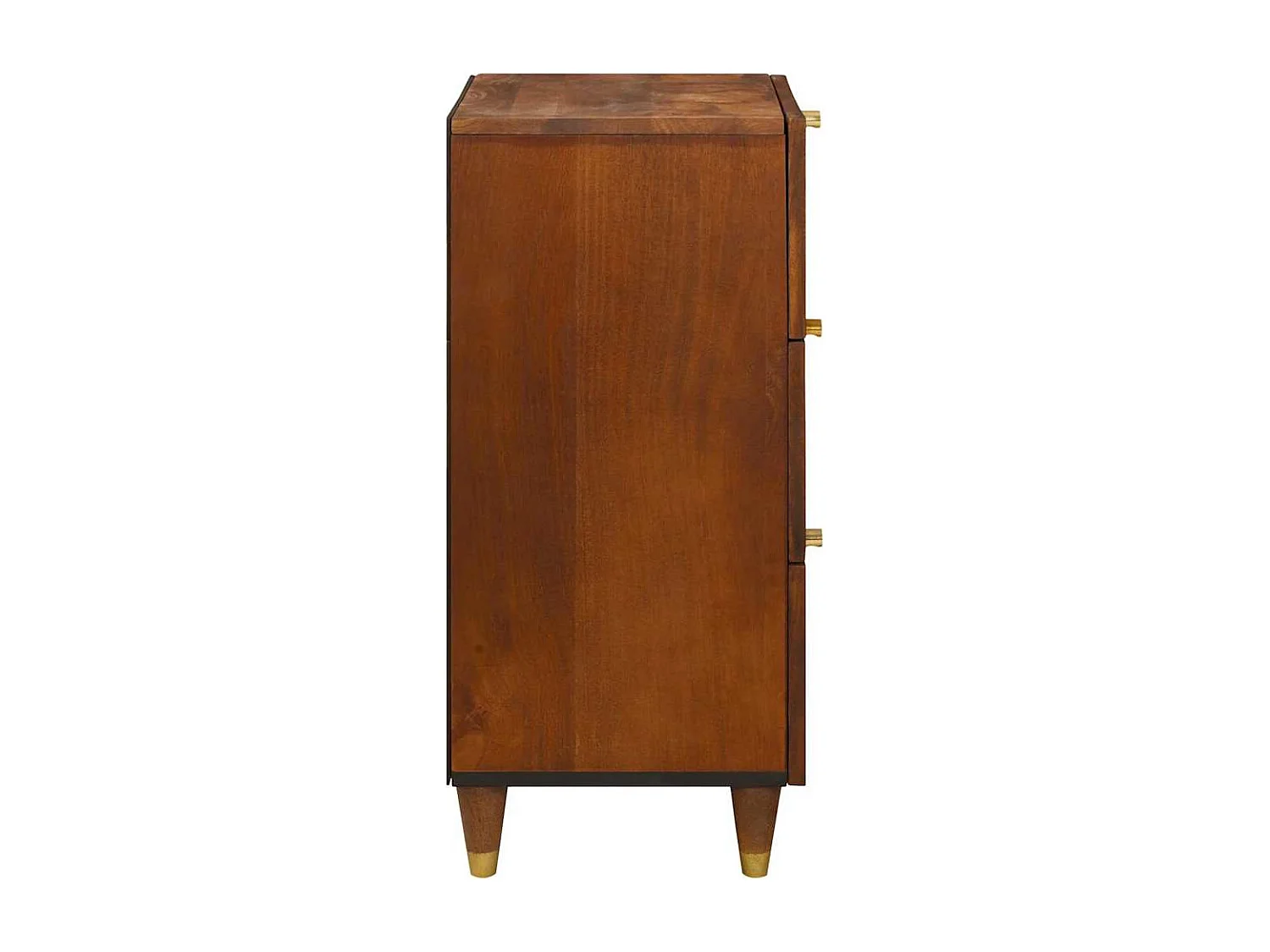 Buffet Marron 40 x 33.5 x 75 cm Rotin et bois de mango massif
