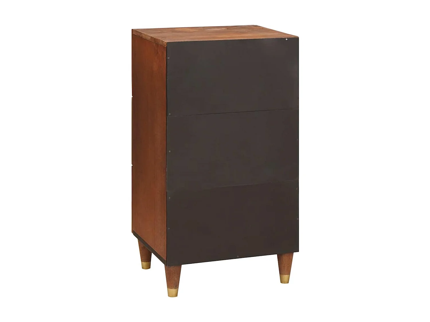 Buffet Marron 40 x 33.5 x 75 cm Rotin et bois de mango massif