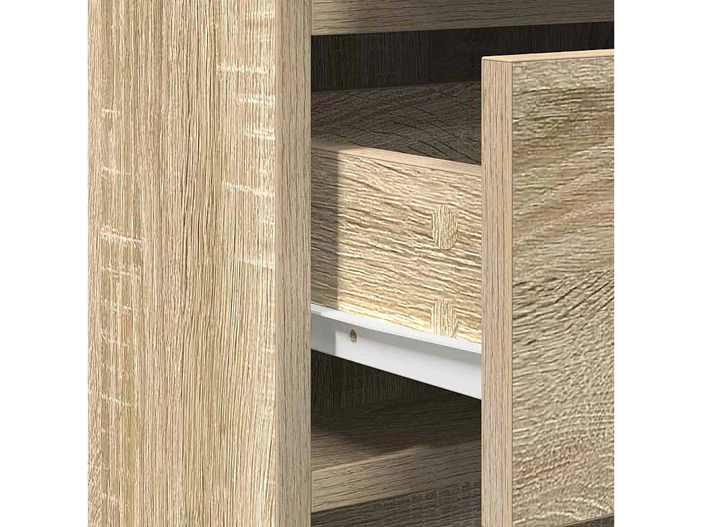 Buffet Chêne sonoma 40 x 41 x 75 cm Bois d'ingénierie