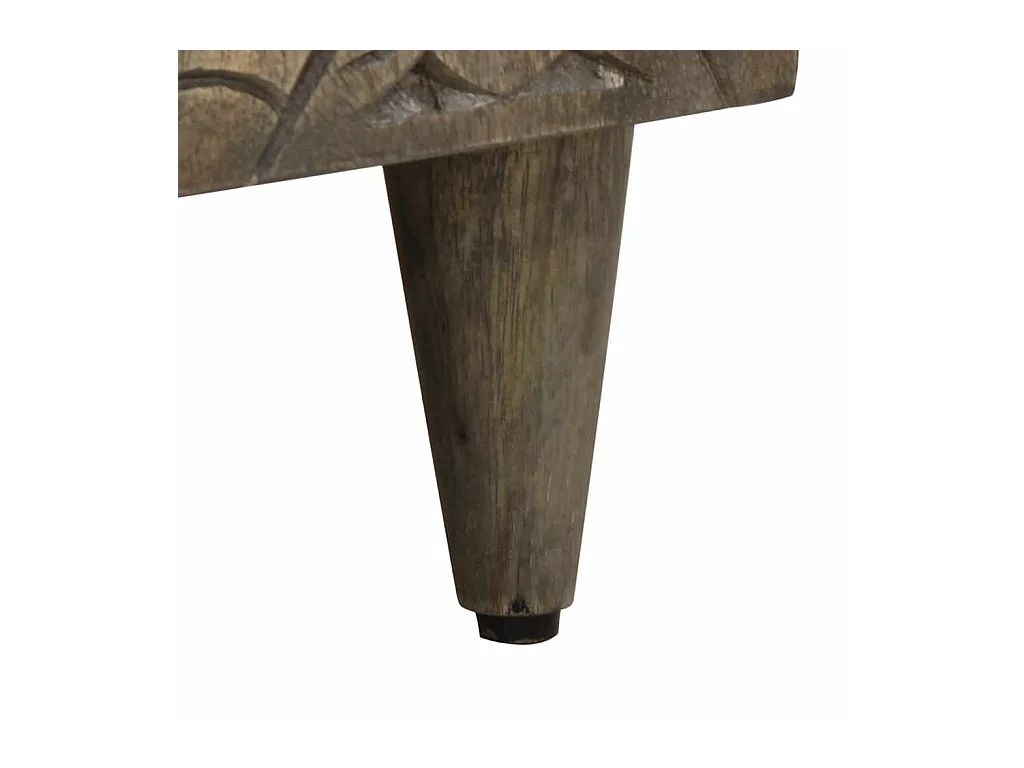 Buffet 40x33x75 cm bois massif de manguier