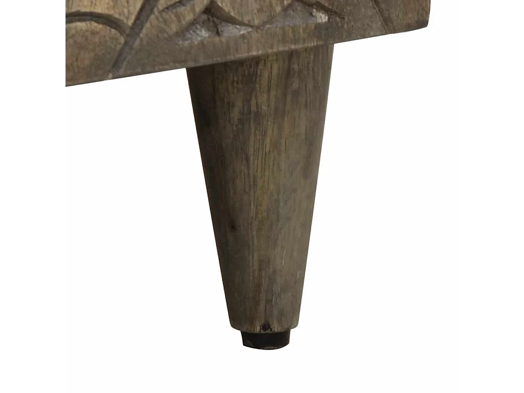 Buffet 40x33x75 cm bois massif de manguier